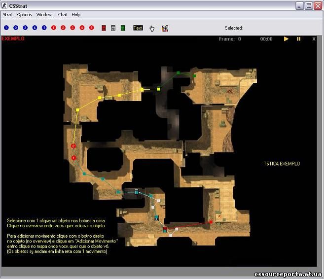 Csstrat Setup v400.exe [составления наглядных тактик для Counter-Strike 1.6 и CSS]