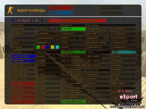 RCON GUI